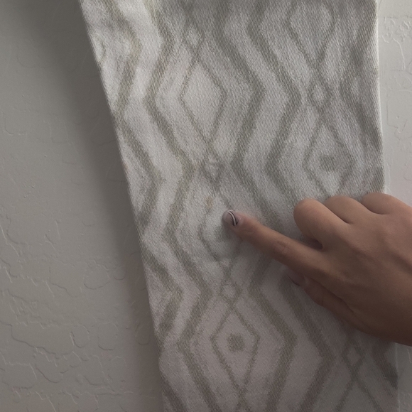 🆕 Rock and Roll Denim White & Gray geometric pattern Cotton skinny jeans_24x32 - Picture 8 of 10